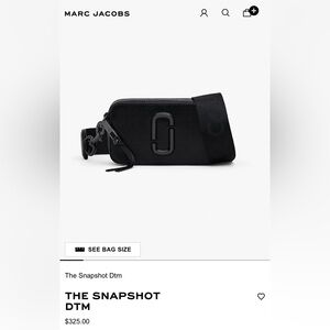 Marc Jacobs The Snapshot Camera Bag